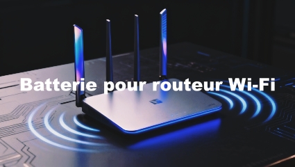 Batterie de routeur Wi-Fi portable